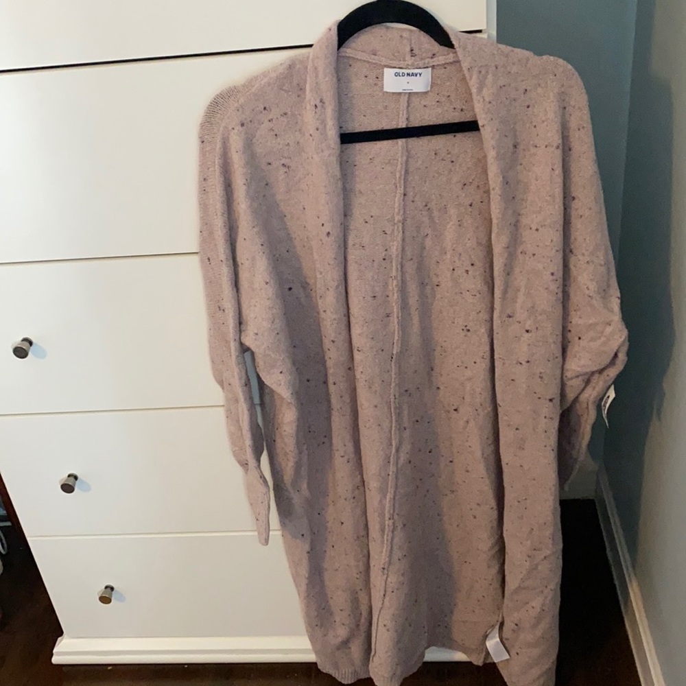 Old navy long cardigan sweater